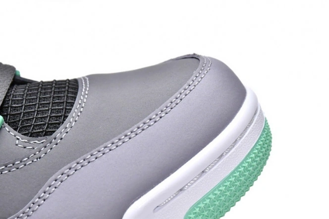 308497-033 Air Jordan Retro Glow Green 4 1125